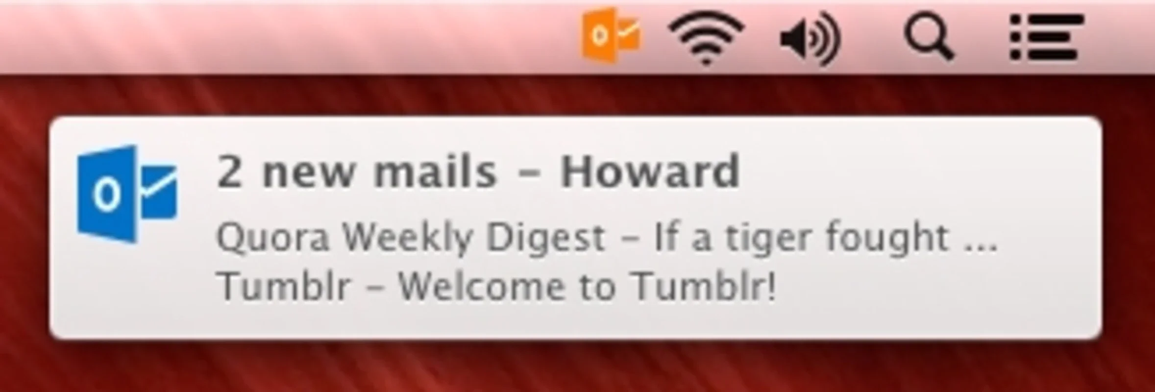 Howard Email Notifier for Mac - Efficient Desktop Email Notifications