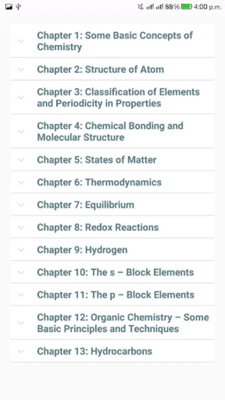 Class 11 Chemistry Notes for Android - Enhance Your Learning