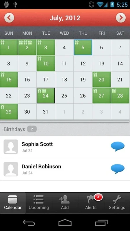 MyCalendar Beta for Android - Stay on Top of Birthdays