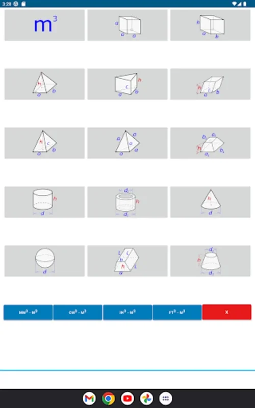 m3 - calculator for Android: Accurate Volume & Cost Calc