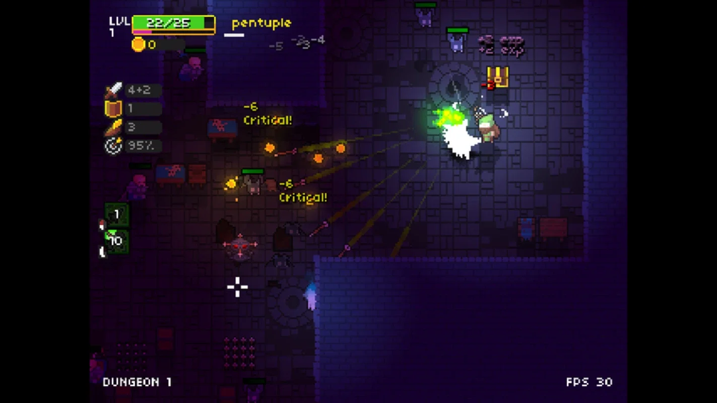 Dungeon Souls for Windows - An Arcade/Roguelike Adventure