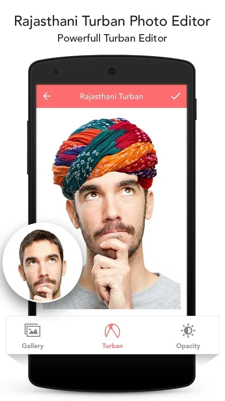 Rajasthani Turban for Android: Add Turbans to Your Photos