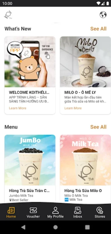 KOI Thé Vietnam for Android - Enjoy Rewards and Convenience