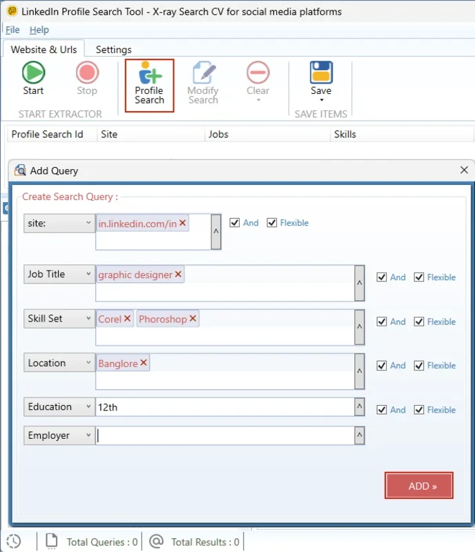 LinkedIn Profile Search Tool for Windows - Simplify Profile Search