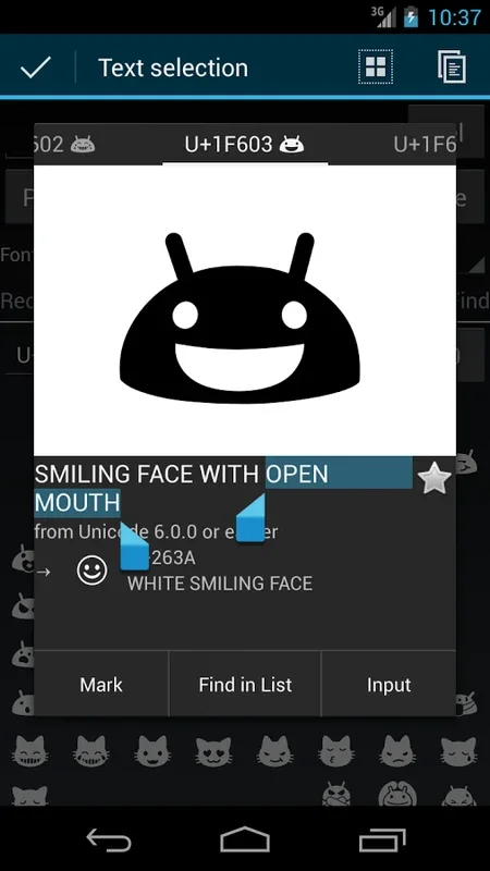 UnicodePad for Android - Find and Use Unicode Characters Easily