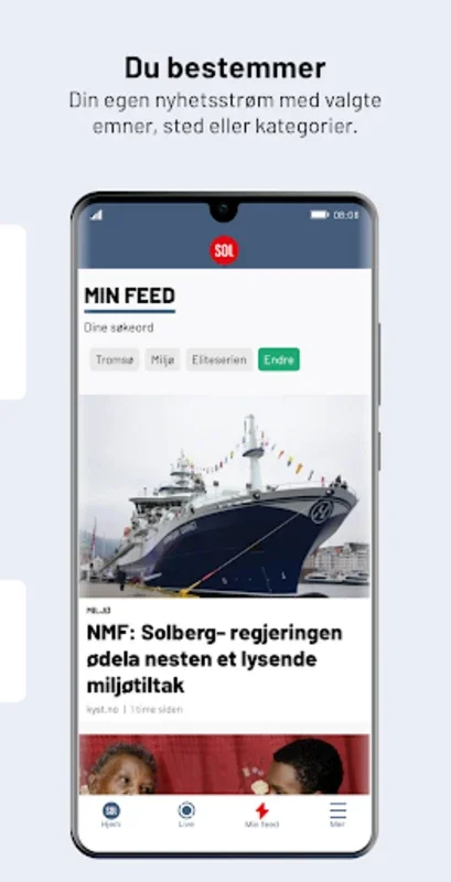 Sol.no - Nyheter for Android: Stay Informed with Diverse News