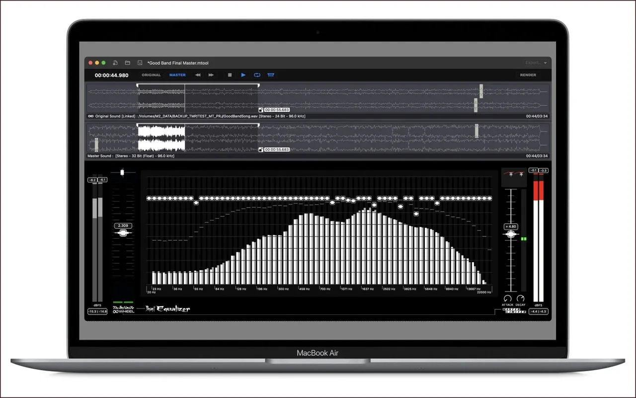 Mastering Tool Demo for Mac: Professional Audio Mastering