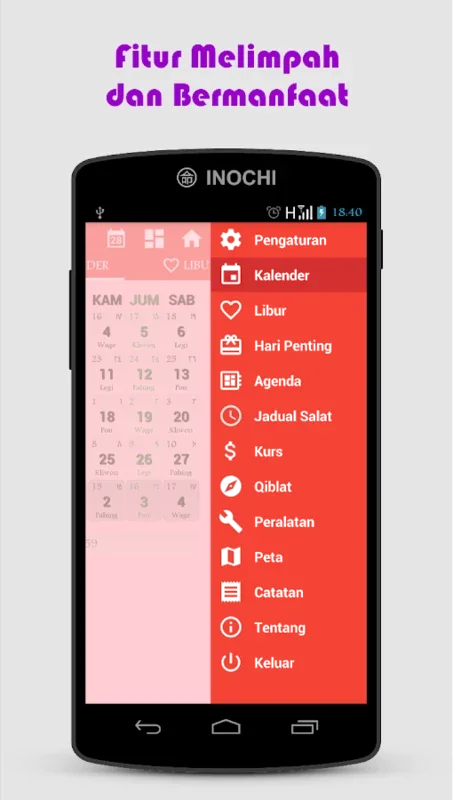 Indonesia Calendar for Android: Comprehensive Calendar Solution