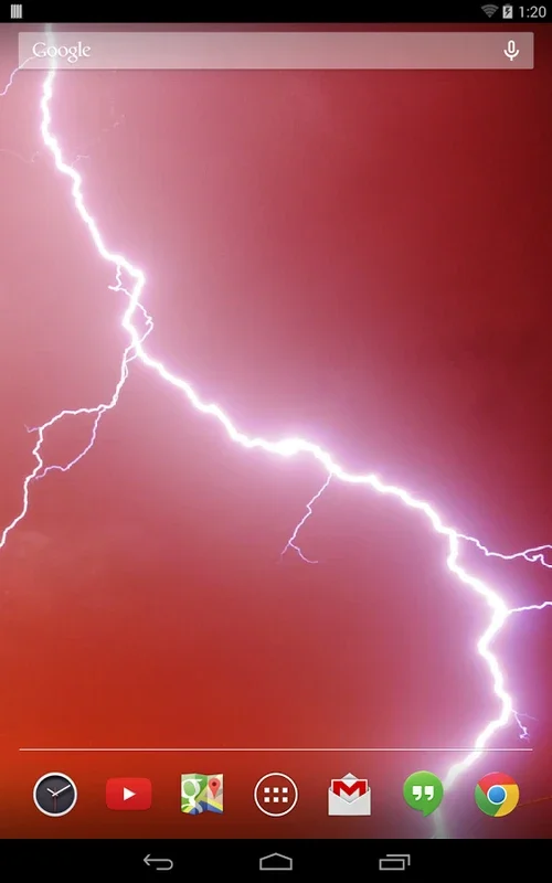 Lightning Storm Live Wallpaper for Android - Immersive Visuals