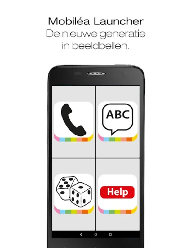 Mobiléa Launcher for Android - Stay Focused in Mobiléa Beeldzorg