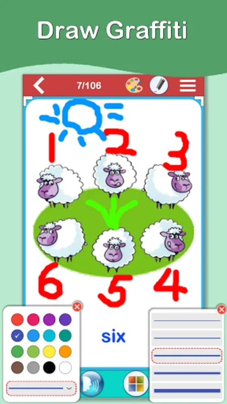 123 Numbers Flashcards for Android - Interactive Learning