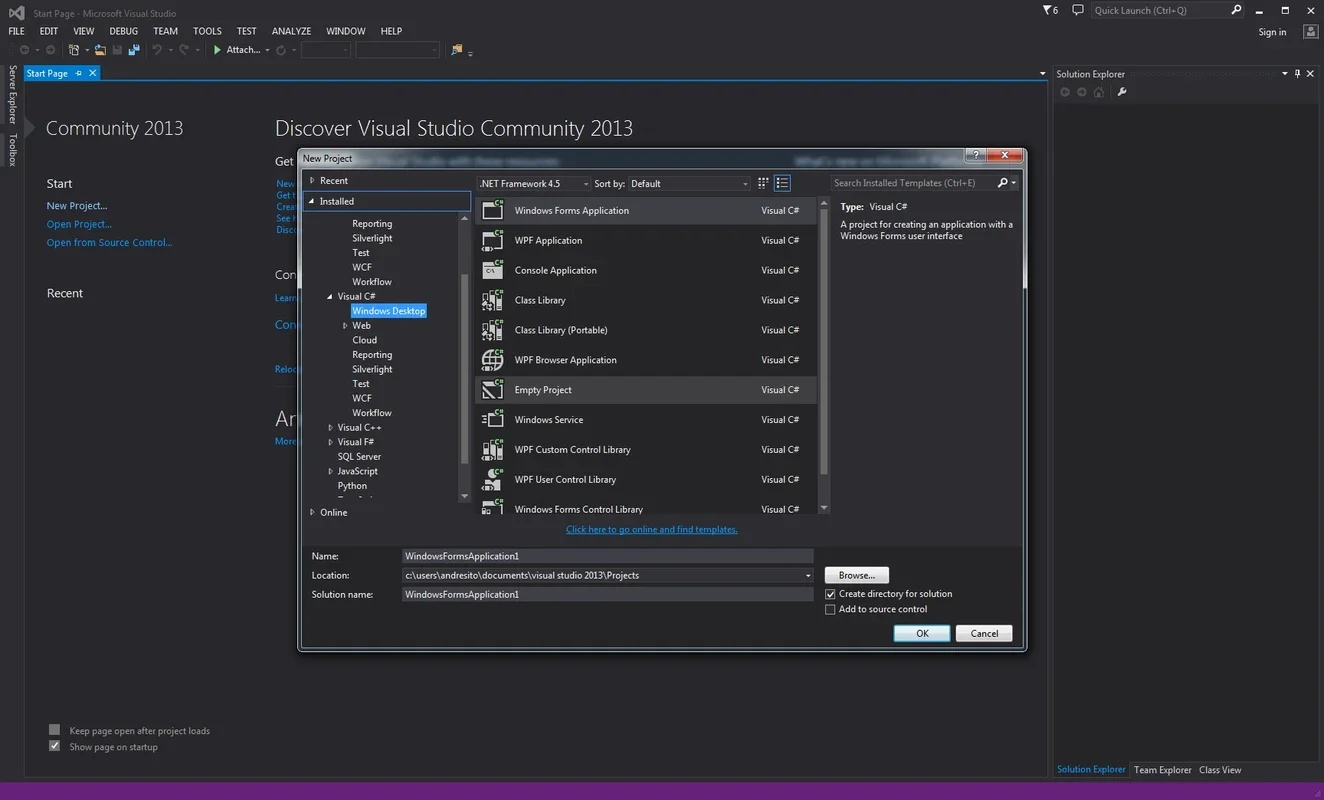 Visual Studio Community for Windows - A Free Development Tool