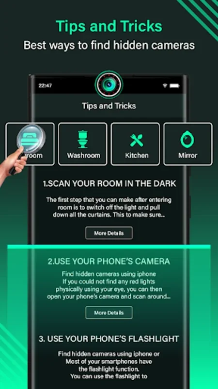 Hidden Camera Finder for Android - Protect Your Privacy