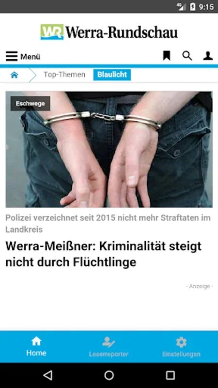 Werra-Rundschau for Android: Real-Time Local News