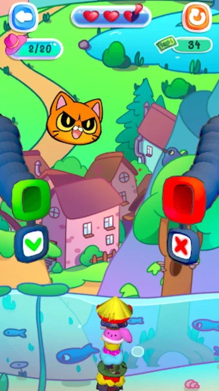 Simba Hats for Android - Engaging Dual-Mode Game