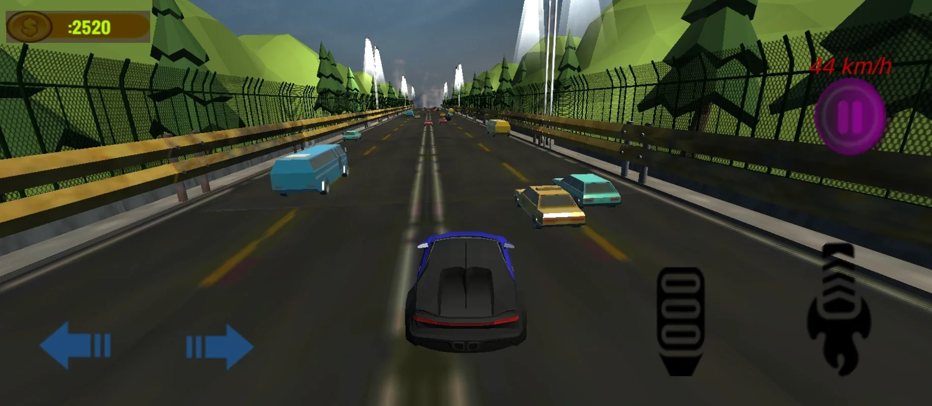 Mariana Traffic for Android - Redefining Endless Racing