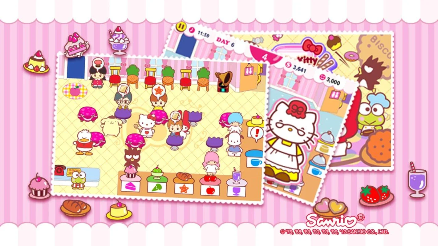 Hello Kitty Cafe Seasons for Android - Manage Your Cafe on the Go