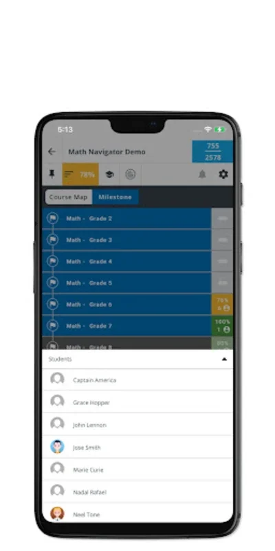 Gooru Navigator: Instructor for Android - Personalized Math Learning