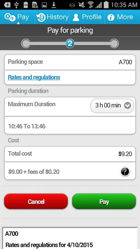 ServiceMobile for Android: Streamlined Parking Payments