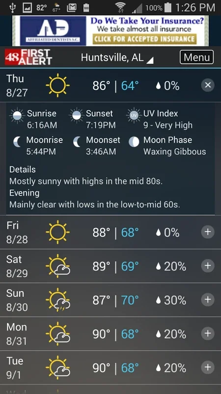 WAFFWeather for Android - Advanced Weather Tracking