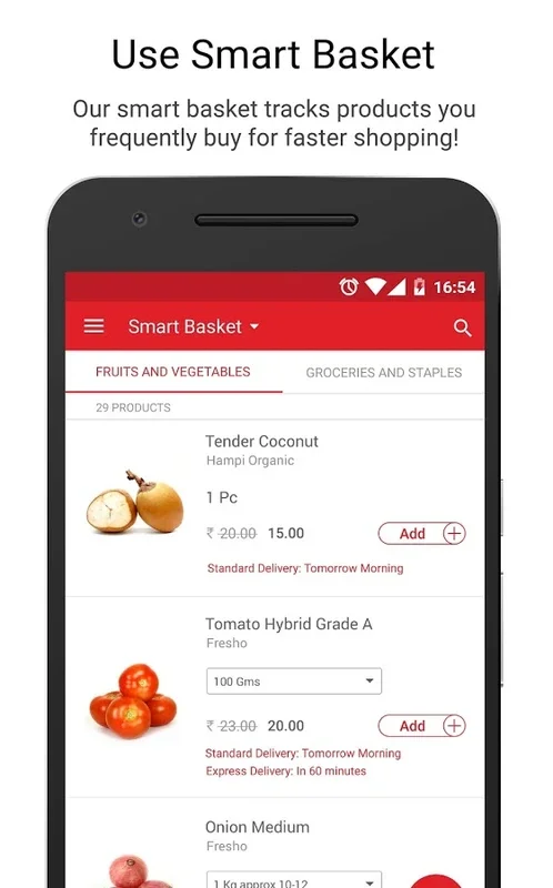 bigbasket for Android - Shop Fresh Food Anytime