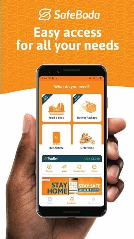 SafeBoda for Android: Your All - in - One Solution