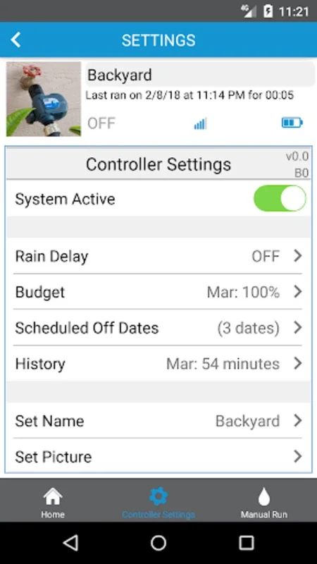 DIG BTT for Android - Manage Irrigation Remotely