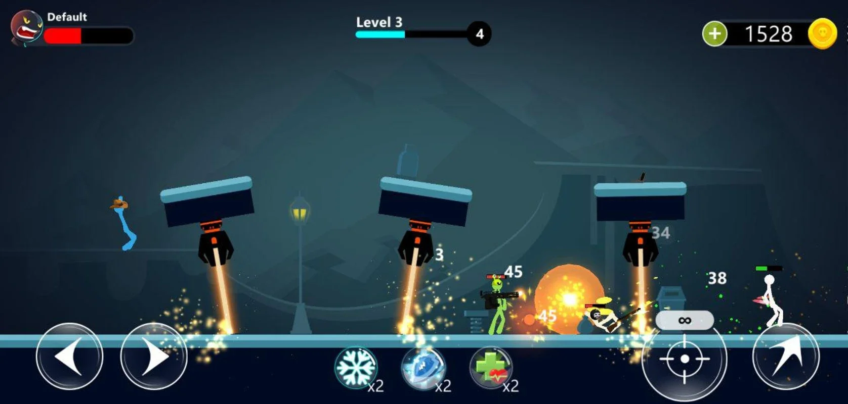 Stickfight Infinity for Android: Action - Packed Arcade Battles