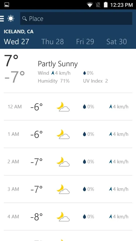 MSN Weather - Forecast and Maps for Android: Accurate Forecasts