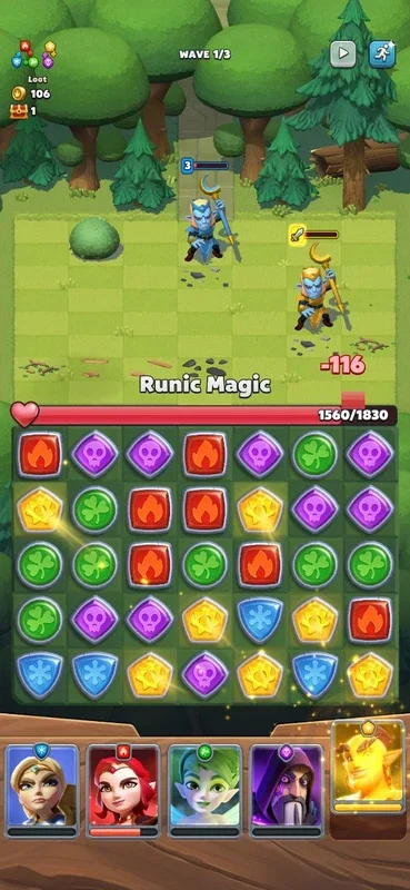 Puzzle Breakers on Android: RPG with Match-3 Excitement