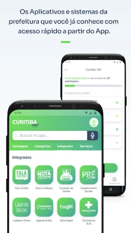 Curitiba App for Android - Access City Services Easily