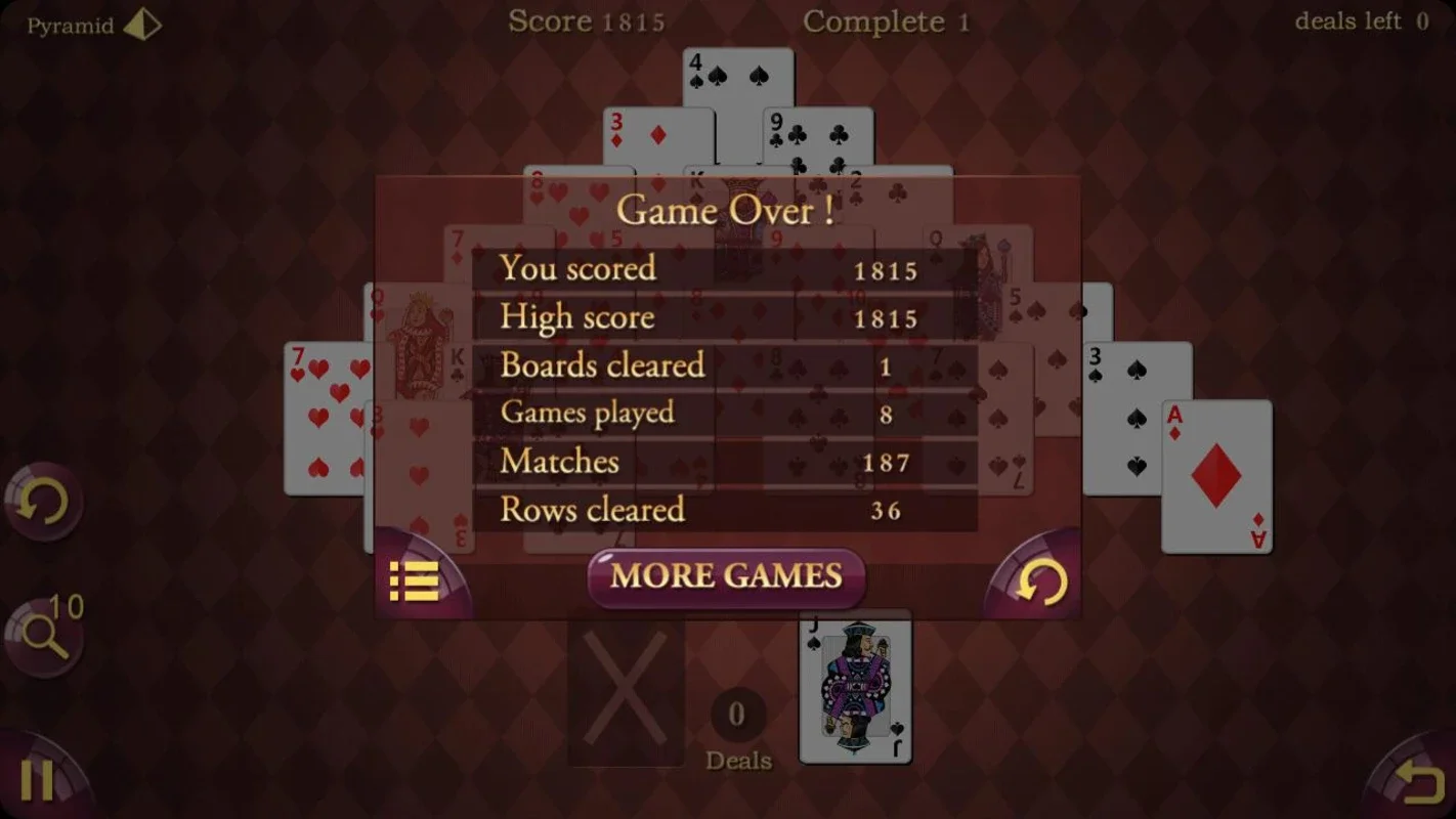 Pyramid Solitaire for Android - Enjoy Endless Card Games