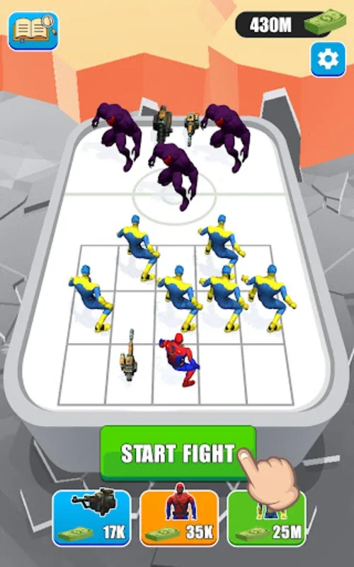 Merge Superheroes Fusion Battle for Android - Exciting Gameplay