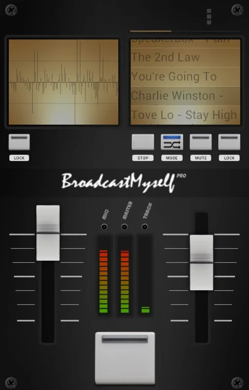 BroadcastMyself for Android - Stream Live Audio Easily