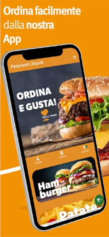 Peterland Napoli for Android - Gourmet Fast-Food Delivery