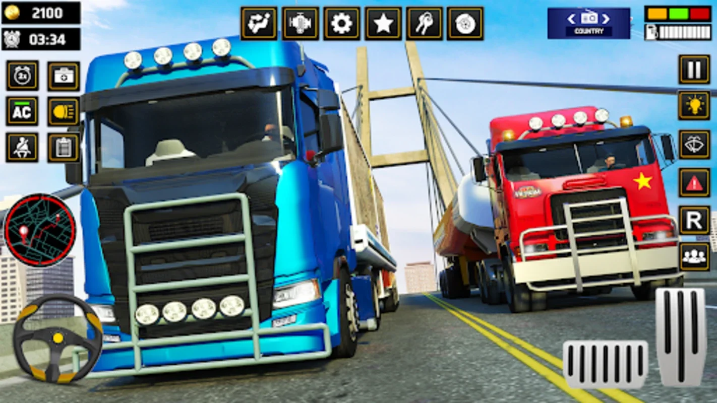 Offroad Cargo Transport Truck for Android - Navigate Challenging Terrains