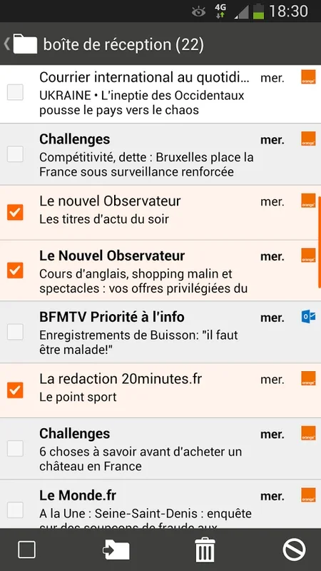 Mail Orange for Android - Streamlined Email Management