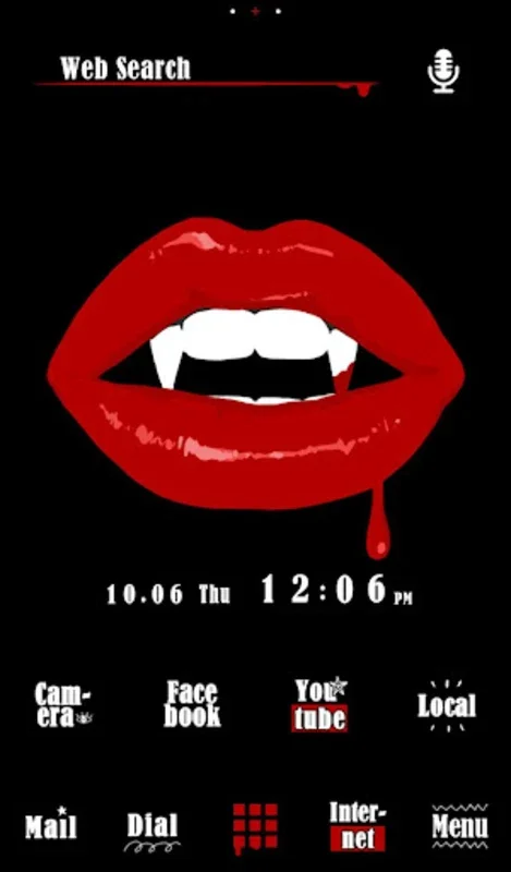 Vampire Lips for Android - Elegant Gothic Customization