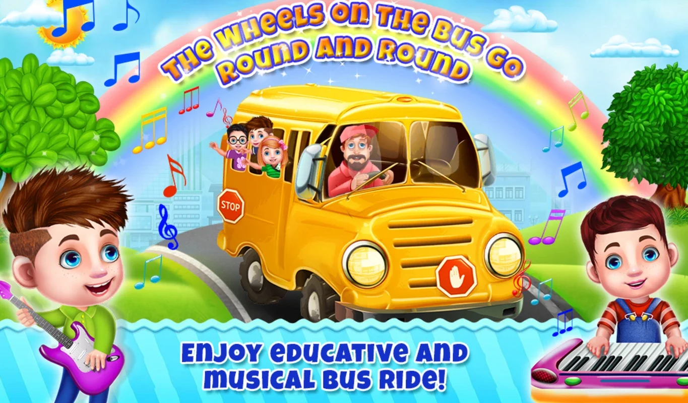 My little driver school bus for Android - Fun Driving Experience