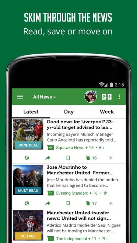 Football Transfers for Android - Stay Ahead in the Football World