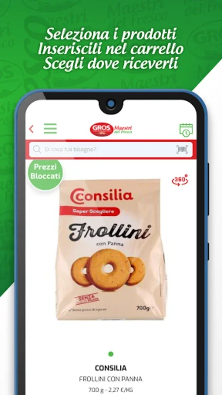 Gros Spesa Online for Android - Shop Groceries at Your Doorstep