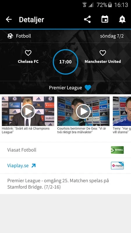 TVmatchen for Android - Stay Updated with Live Sports