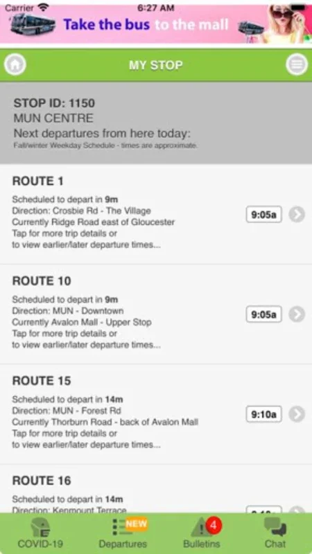 m-Mobile v2 for Android: Streamline Your St. John's Transit