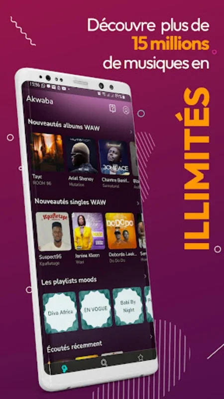 WAW MUZIK for Android - Rich African Music Streaming