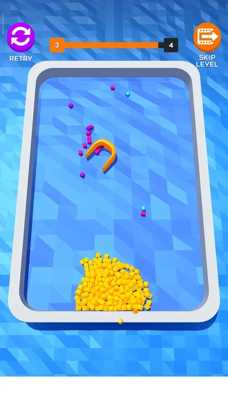 Collect Cubes for Android: A Relaxing Cube - Gathering Game