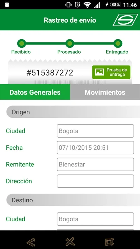 Servientrega for Android - Streamline Your Shipping