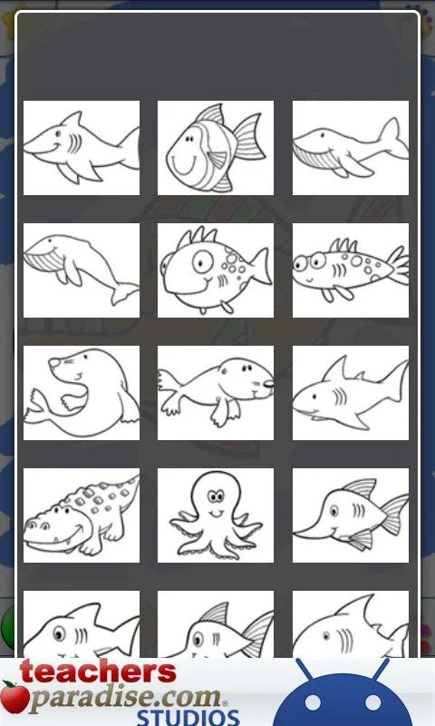 Ocean Animals Coloring Book for Android - Fun & Creative