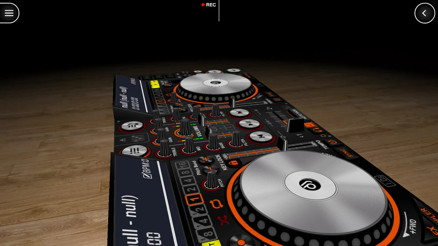 DiscDj for Android: A Music Player with DJ Decks