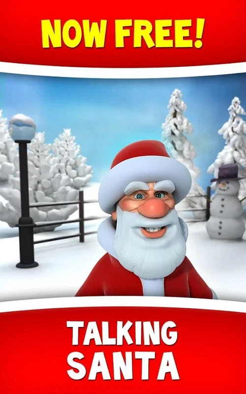 Talking Santa for Android: Interact with Santa Claus