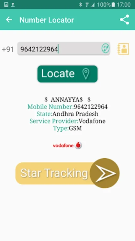 Mobile Number Location : Area for Android - Locate Callers